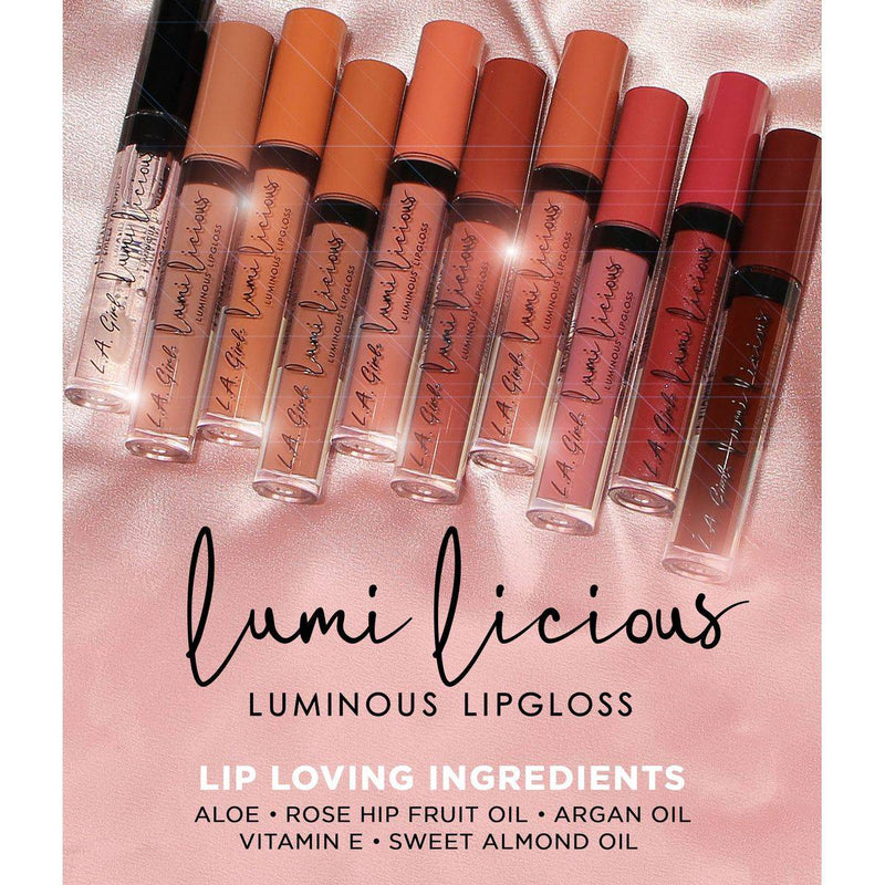 LA Girl Lumilicious Luminous Lipgloss Pillow Talk