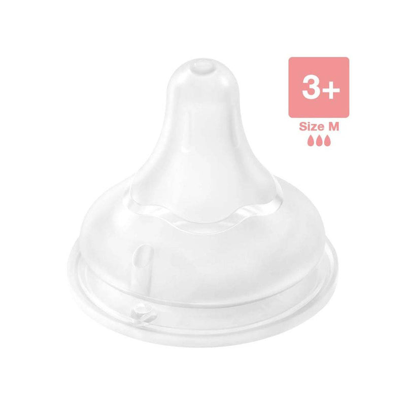 Pigeon SofTouch Wide Neck Nipple M 2 Pieces