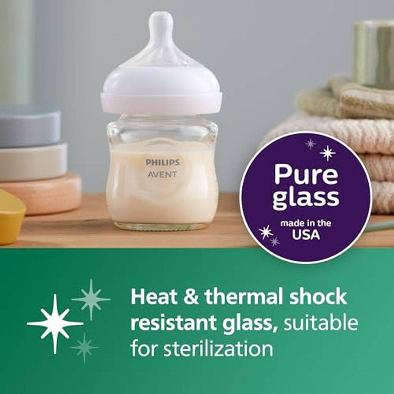 Philips Avent Natural 3.0 Feeding Bottle Glass 120ml