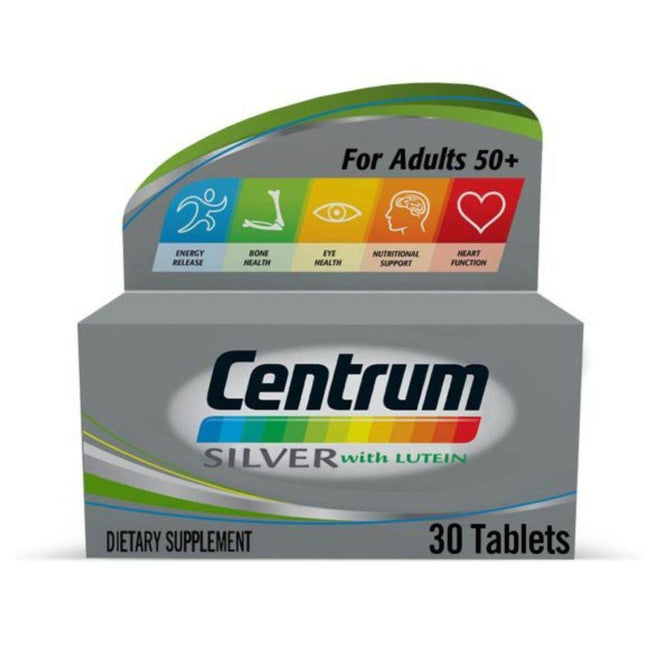 Centrum Silver with Lutein 30 Tablets