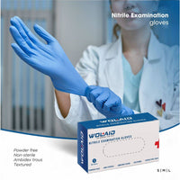 Wolaid Nitrile Examination Gloves Powder Free Small 100 Pieces