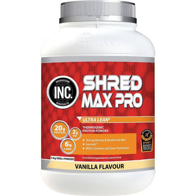 INC Shred Max Pro Vanilla 2kg