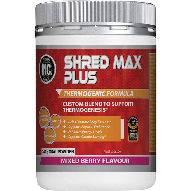 INC Shred Max Plus Berry 240g