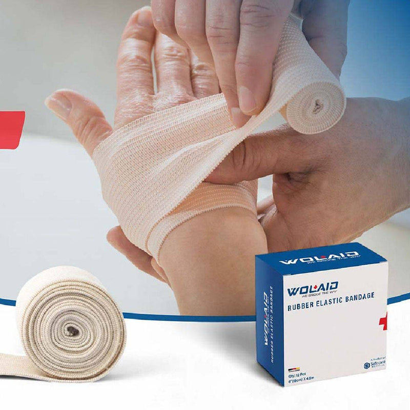 Wolaid Rubber Elastic Bandage 10cmx4.5m