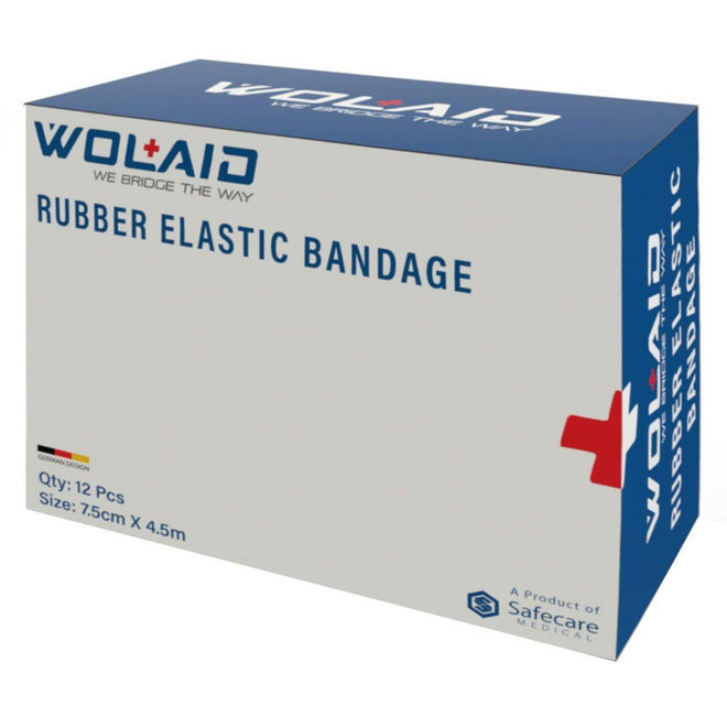 Wolaid Rubber Elastic Bandage 7.5cmx4.5m