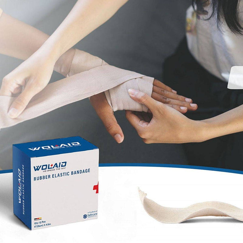 Wolaid Rubber Elastic Bandage 7.5cmx4.5m