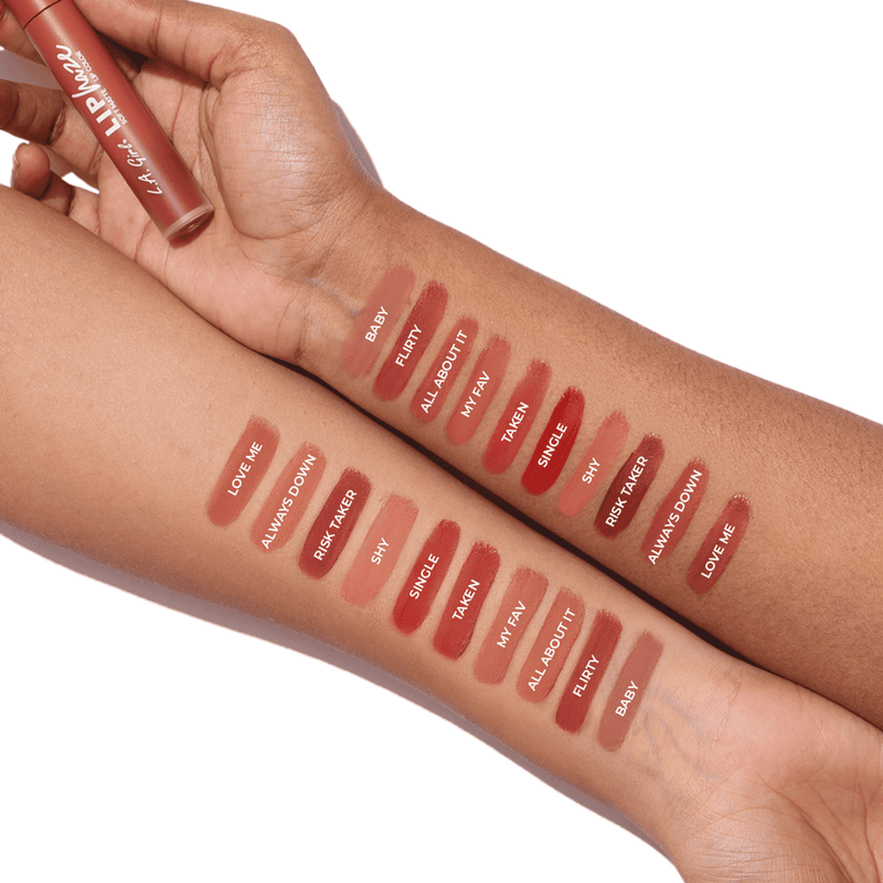 LA Girl Lip Haze Soft Matte Lip Color All About It