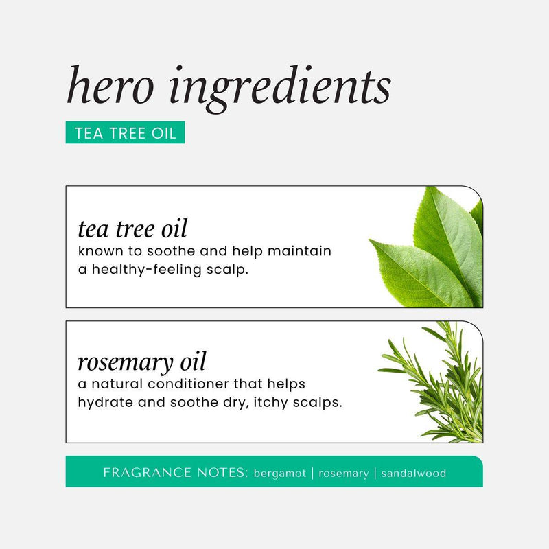 Hask Tea Tree Oil & Rosemary Conditioner 355ml