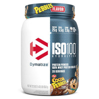 Dymatize ISO 100 Hydrolyzed 100% Whey Protein Powder Cocoa Pebbles 610g