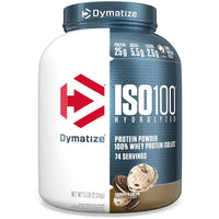 Dymatize ISO 100 Hydrolyzed 100% Whey Protein Powder Cookies & Cream 2.3kg