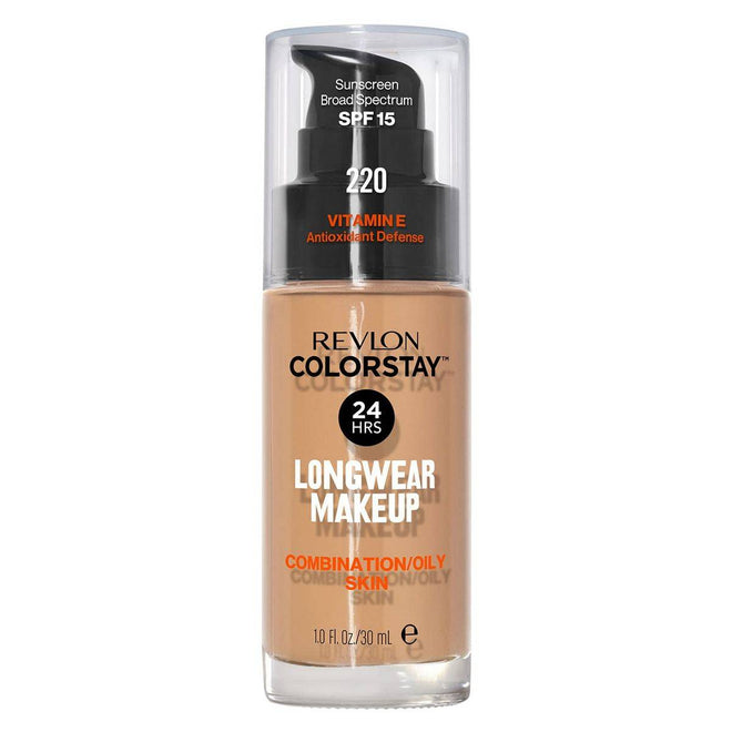 Revlon Colorstay Foundation Combination/Oily Skin 220 Medium Beige 30ml