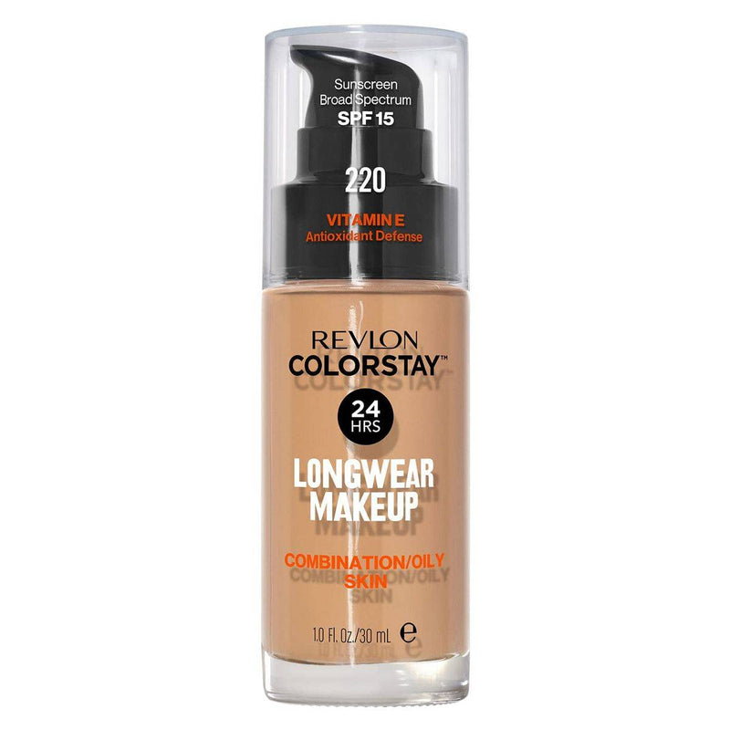 Revlon Colorstay Foundation Combination/Oily Skin 220 Medium Beige 30ml