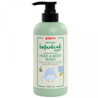 Pigeon Natural Botanical Baby Head & Body Wash 500ml