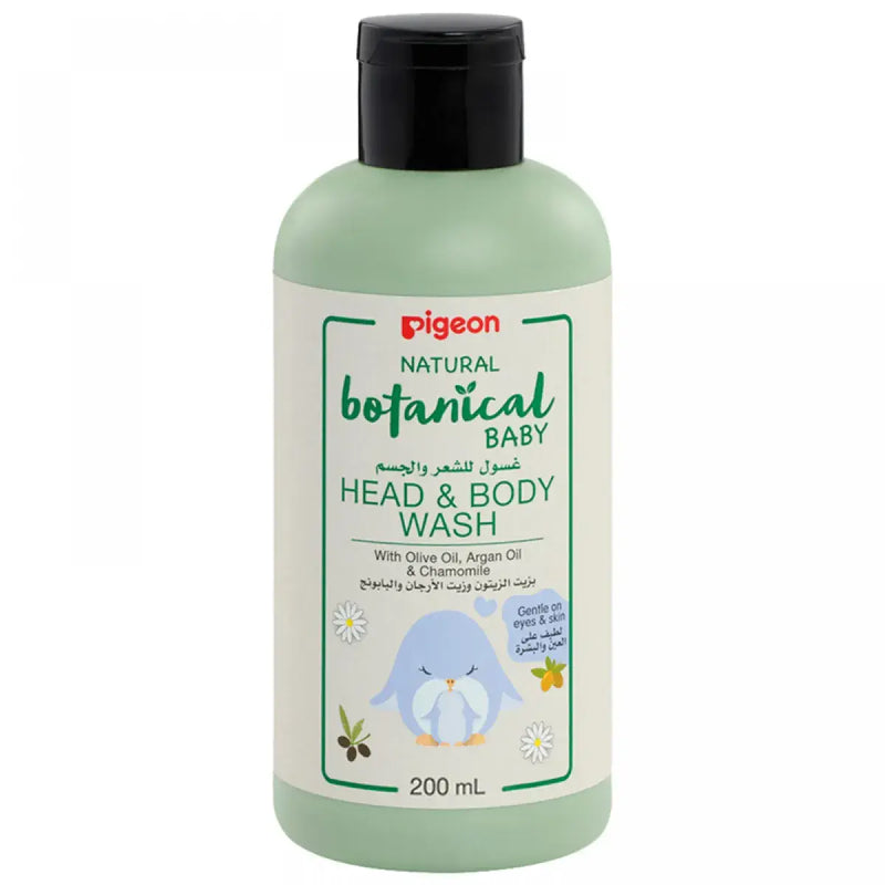Pigeon Natural Botanical Baby Head & Body Wash 200ml