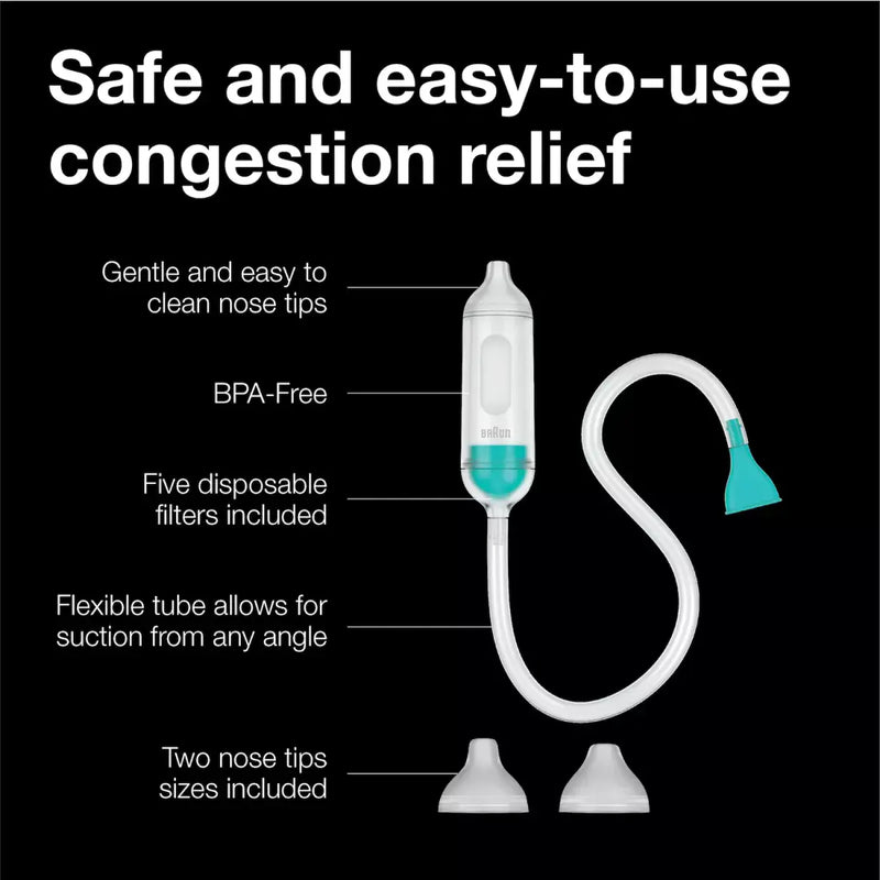 Braun Nasal Aspirator Filters 20 Pieces BNA050EU