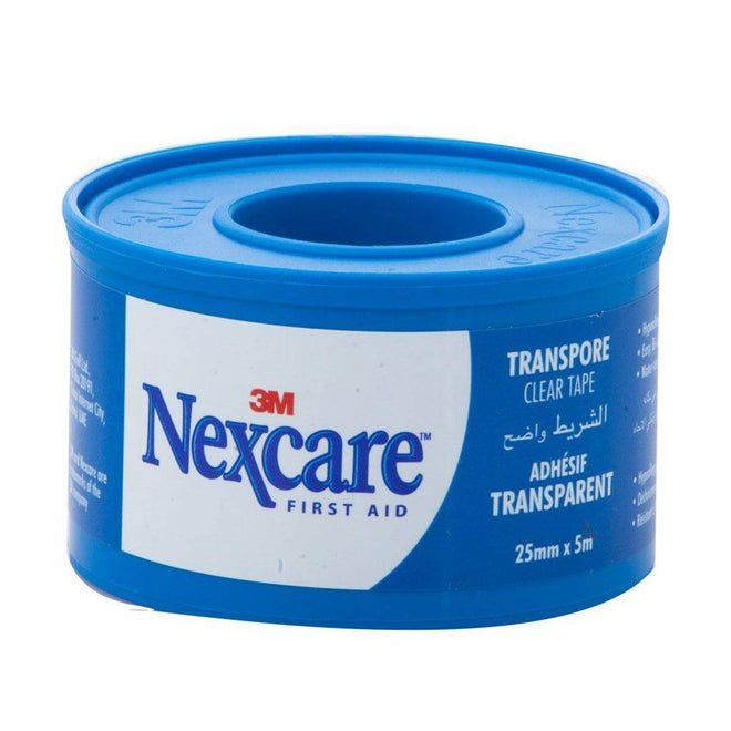 Nexcare Transpore Clear Tape 25x5m 12 Spools