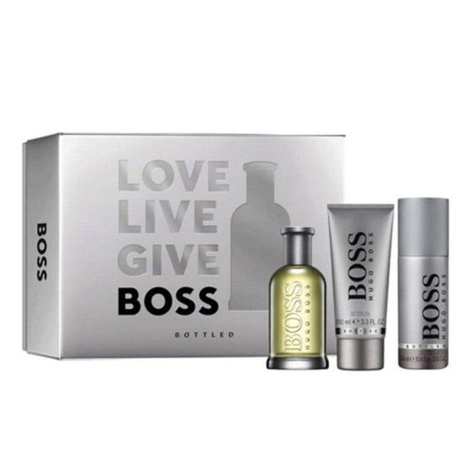 Hugo Boss Bottled (M) Set EDT 100ml + Deo Spray 150ml + Showergel 100ml