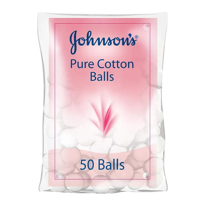 Johnsons Baby Cotton Balls 50 Pieces