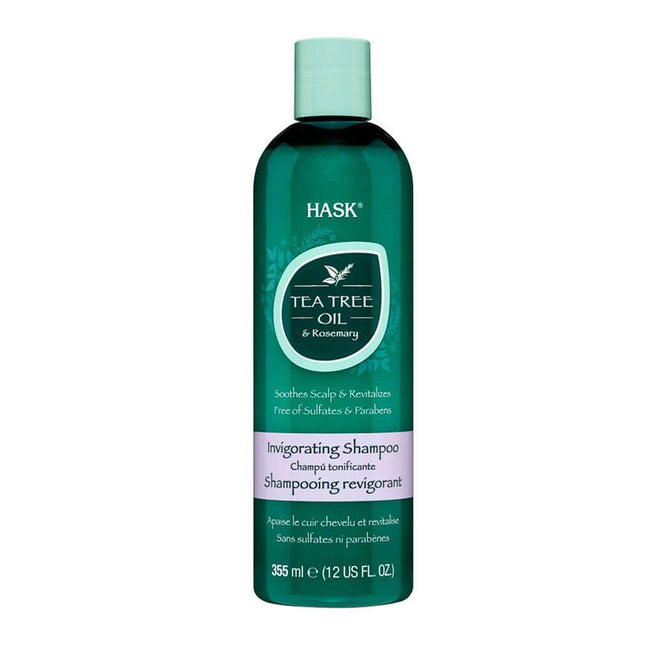 Hask Tea Tree Oil & Rosemary Shampoo 355ml