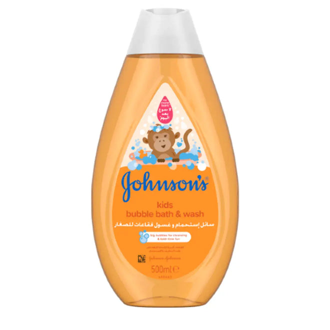 Johnsons Baby Kids Bubble Bath & Wash 500ml