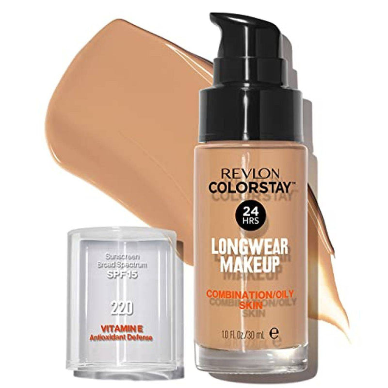 Revlon Colorstay Foundation Combination/Oily Skin 220 Medium Beige 30ml