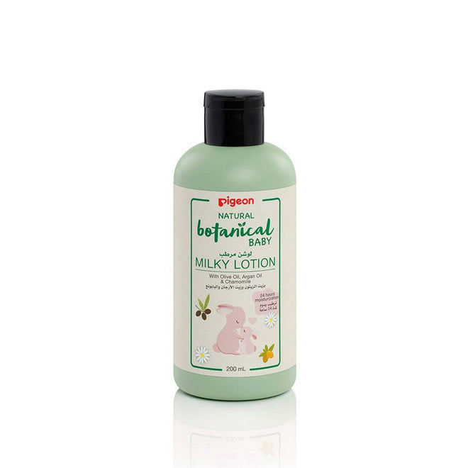 Pigeon Natural Botanical Baby Milky Lotion 200ml