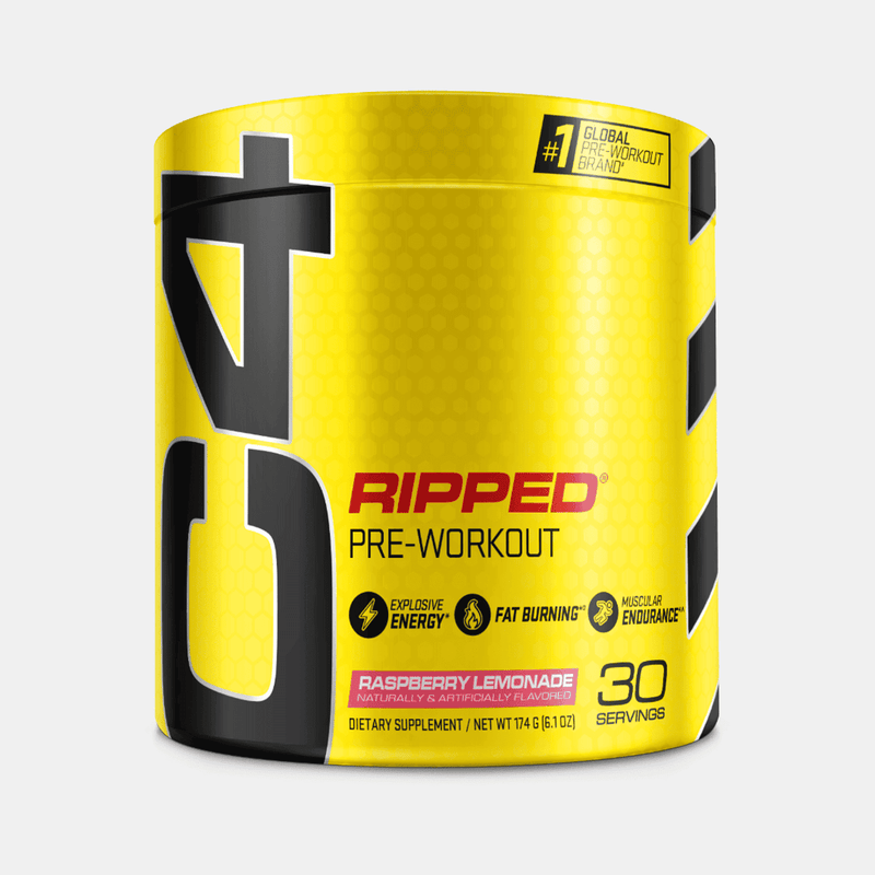 Cellucor C4 Ripped Pre Workout Powder Raspberry Lemonade 30 Serves 174g