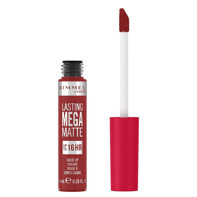 Rimmel Lasting Mega Matte Liquid Lipstick 500 Firestarter 7.4ml