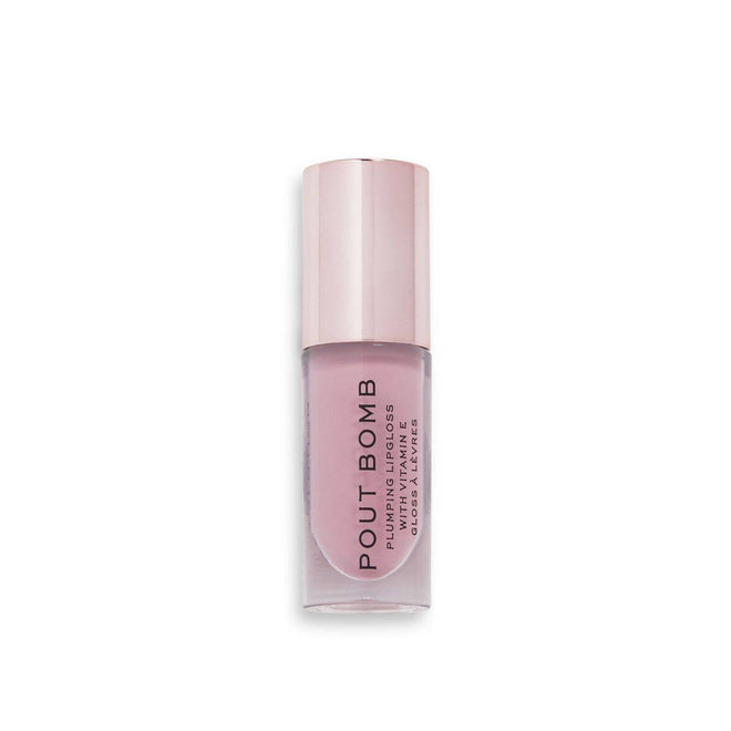 Revolution Makeup Pout Bomb Plumping Gloss Kiss Nude 4.6ml