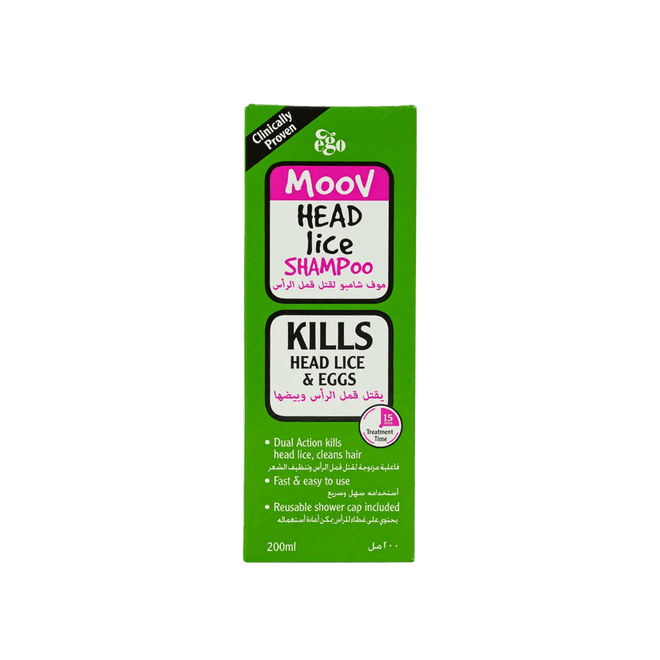 Ego Moov Head Lice Shampoo 200ml
