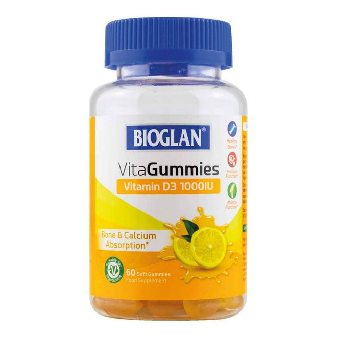 Bioglan Vita Gummies Vitamin D3 1000IU 60 Gummies