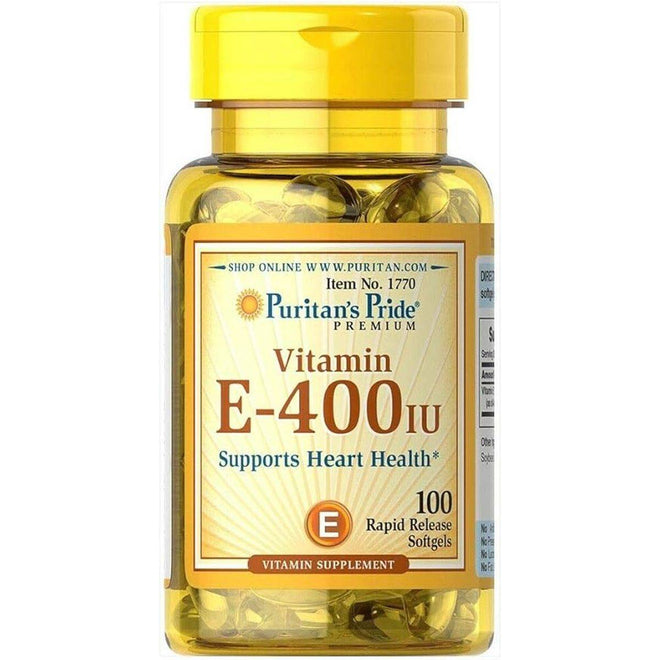 Puritans Pride Vitamin E 400iu 50 Capsules