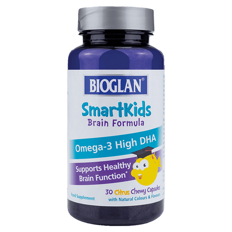 Bioglan Smart Kids Brain Formula 30 Chew Capsules
