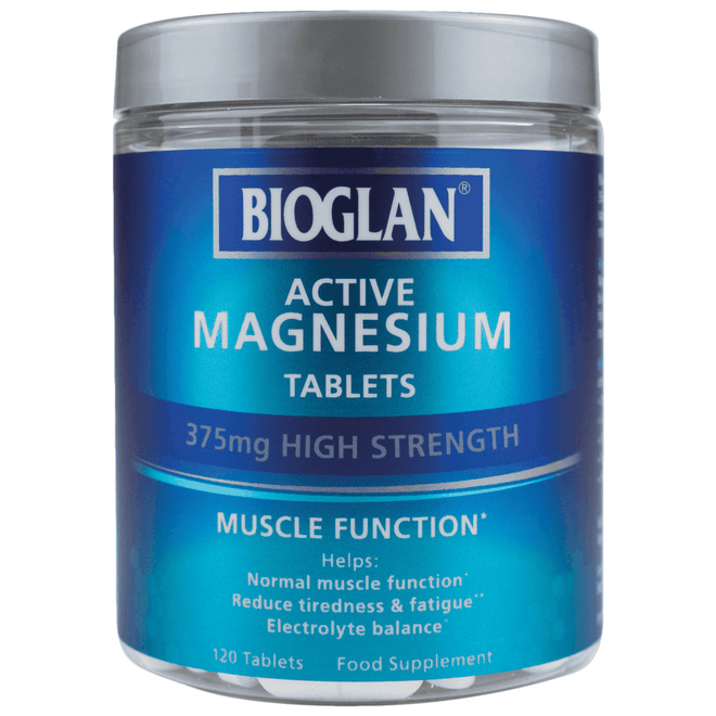 Bioglan Active Magnesium 120 Tablets