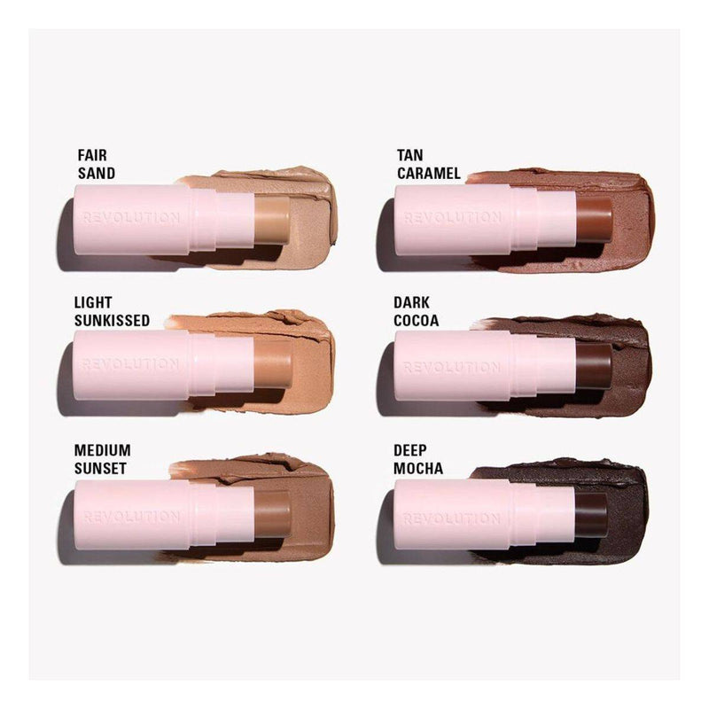 Revolution Makeup Silk Bronzer Stick Fair Sand 4.5g