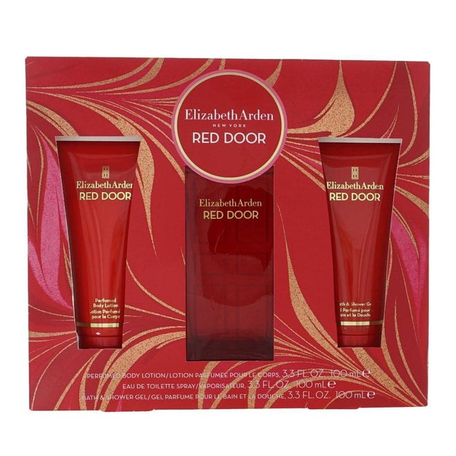 Elizabeth Arden Red Door (W) Set EDT 100ml + Body Lotion 100ml + Bath & Showergel 100ml