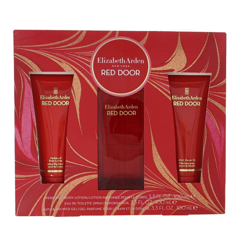 Elizabeth Arden Red Door (W) Set EDT 100ml + Body Lotion 100ml + Bath & Showergel 100ml