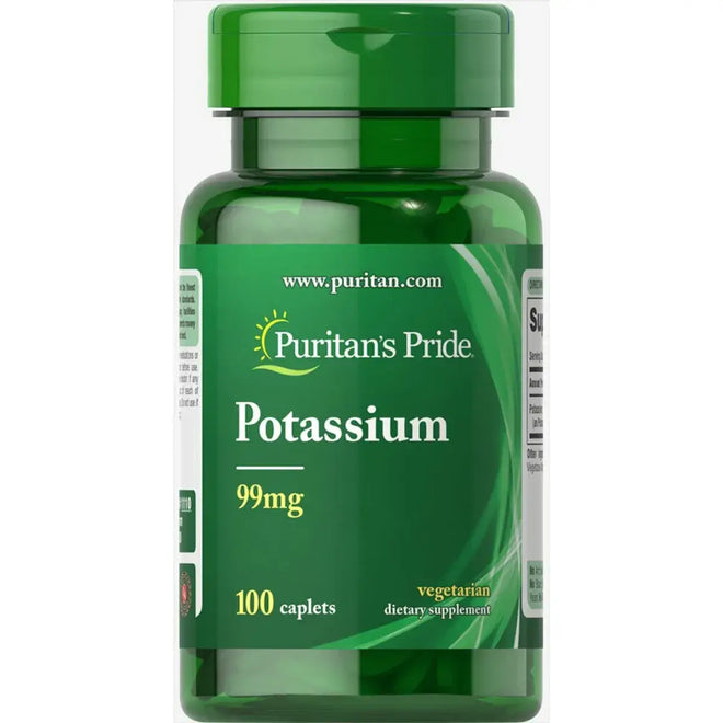Puritans Pride Puritans Pride Potassium 99mg Tablets