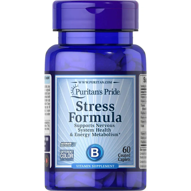Puritans Pride Stress Formula 60 Tablets