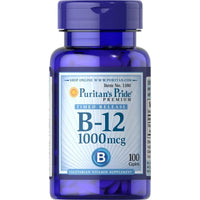 Puritans Pride Vitamin B12 1000mcg Timed Release 100 Caplets