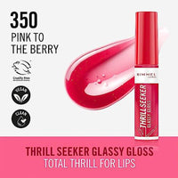 Rimmel Thrill Seeker Glassy Gloss 350 Pink To The Berry 10ml