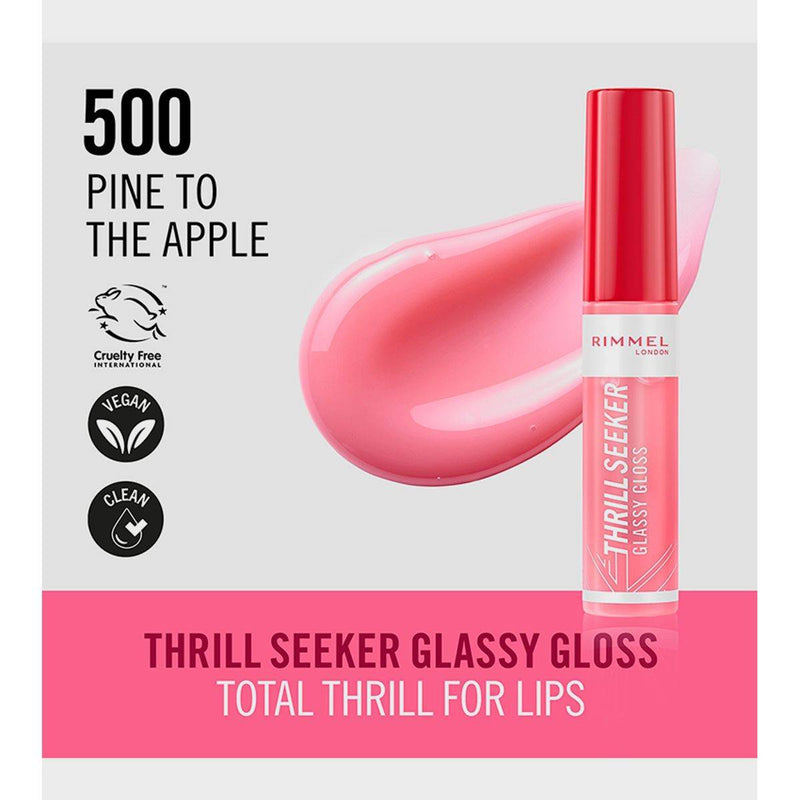 Rimmel Thrill Seeker Glassy Gloss 500 Pine To The Apple 10ml