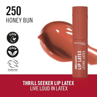 Rimmel Thrill Seeker Lip Latex 250 Honey Bun 6ml