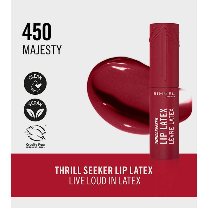 Rimmel Thrill Seeker Lip Latex 450 Majesty 6ml