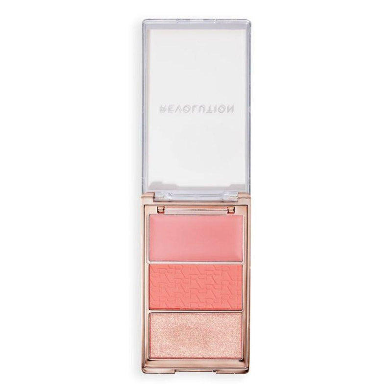 Revolution Makeup Blush Icon Palette Authentic Peach 3.5g