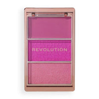 Revolution Makeup Blush Icon Palette Hot Pink Flag 3.5g