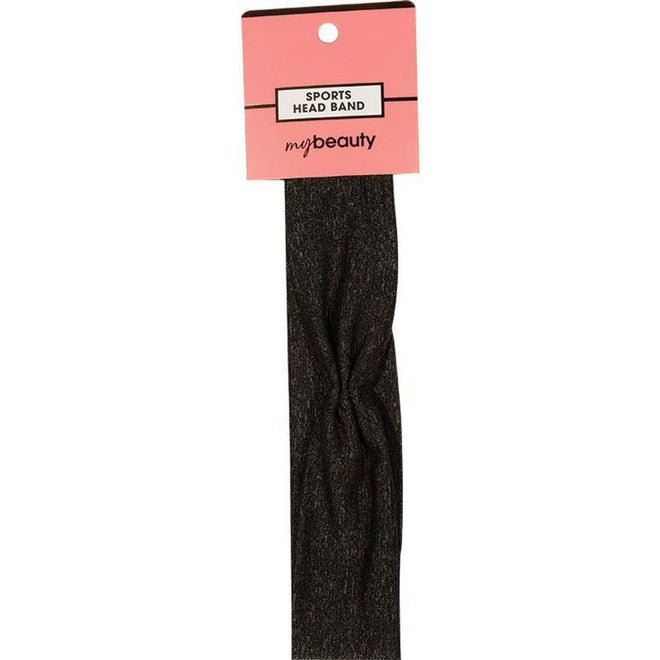 My Beauty Hair Sport Headband Black