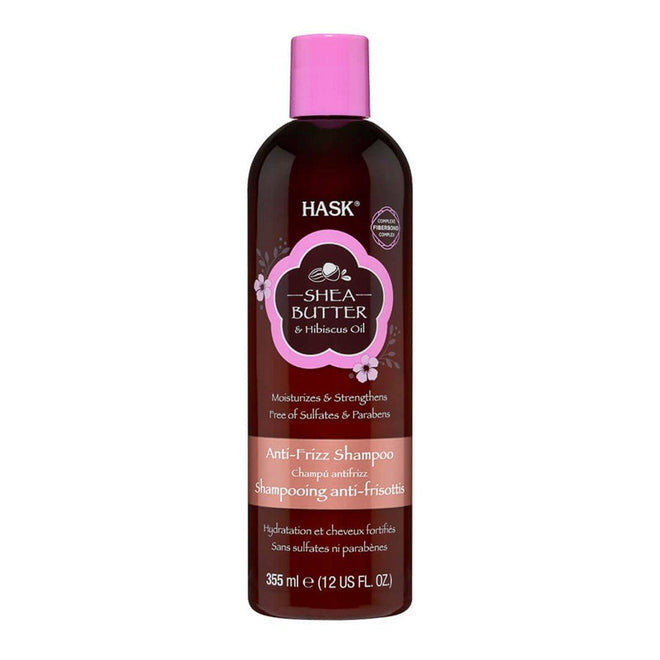 Hask Shea Butter & Hibiscus Oil Shampoo 355ml