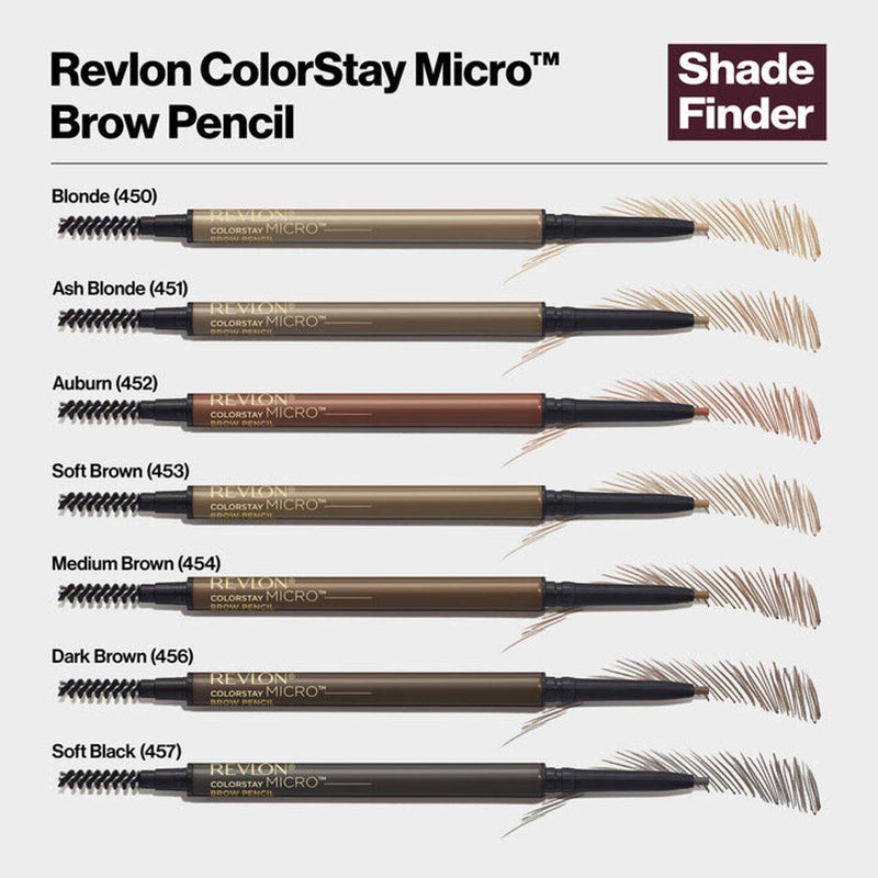 Revlon ColorStay Micro Brow Pencil 456 Dark Brown