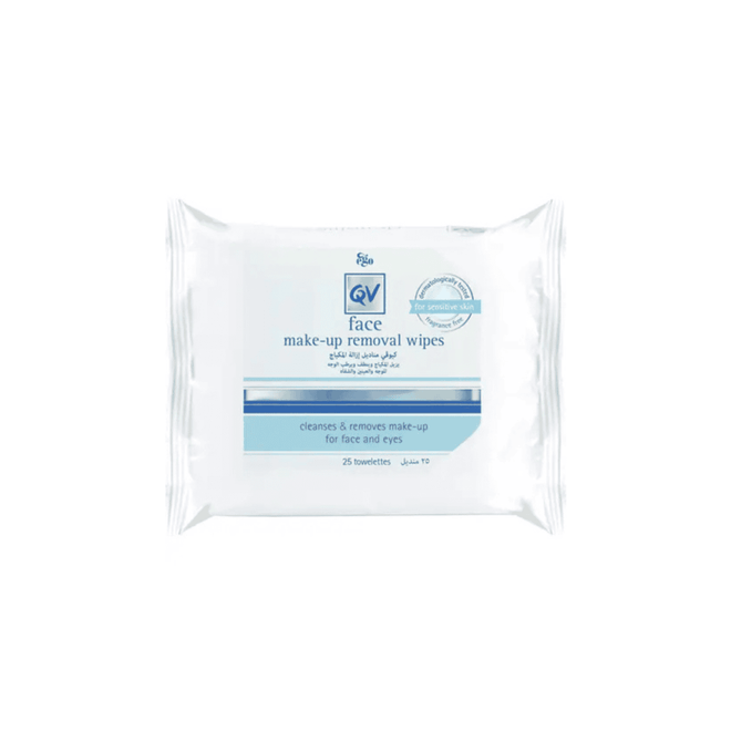 Ego QV Face Make Up Removal Wipes 25 Pack